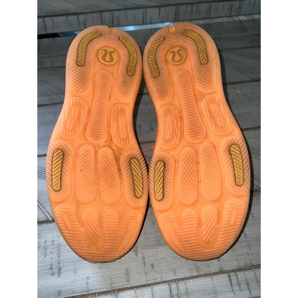 Lululemon Shoes Women's Size 7.5 Orange Strongfeel Train Running LW9EMKS